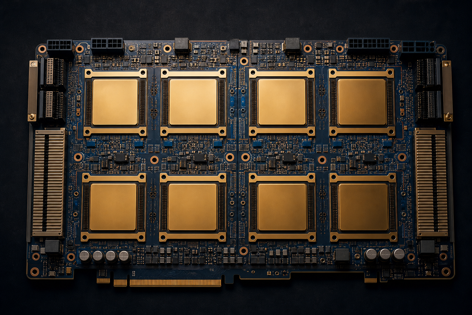 HGX-style 8-GPU module